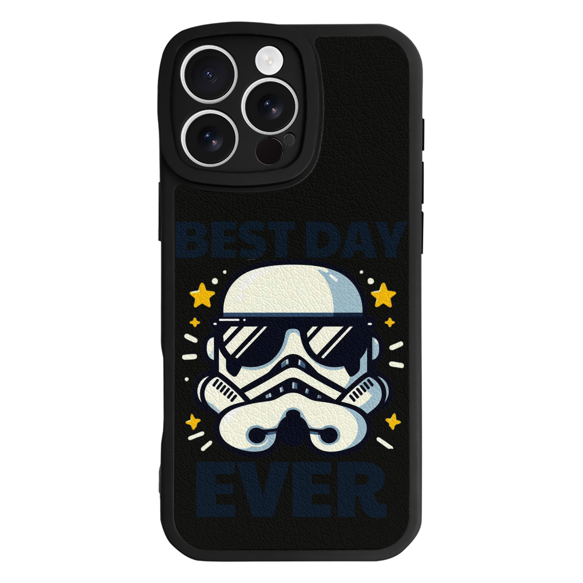 （画像用） スター・ウォーズ Star Wars 【iPhone 16シリーズ対応】シリコンスマホケース（レザー調） 材質：シリコン